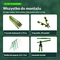 Stelaż ogrodowy: co jest w zestawie