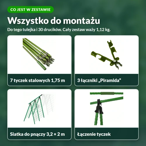 Stelaż ogrodowy: co jest w zestawie