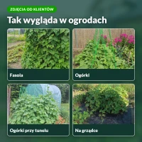 Stelaż ogrodowy w ogrodach klientów