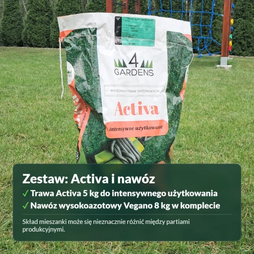 Trawa 4Gardens: co jest w opakowaniu