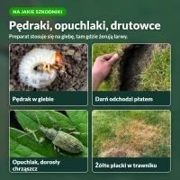 Wrotycz na pędraki, opuchlaki i drutowce