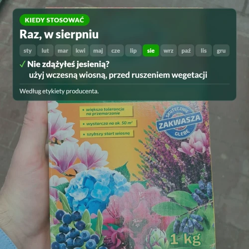 Kiedy stosować jesienny nawóz Florovit do kwaśnolubnych