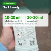 Florovit jesienny do iglaków: ile nawozu na konewkę