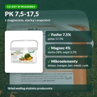 Nawóz uniwersalny jesienny Sumin: skład PK 7,5-17,5 z magnezem i siarką