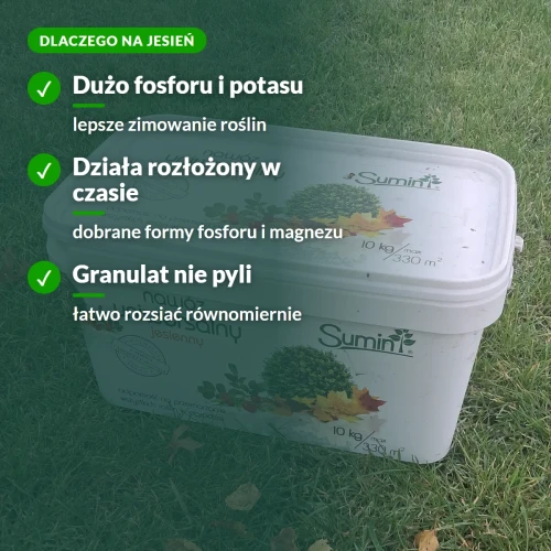 Dlaczego nawóz uniwersalny jesienny Sumin