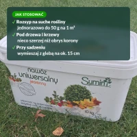 Jak stosować nawóz uniwersalny jesienny Sumin