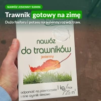 Nawóz jesienny do trawników Sumin: trawnik gotowy na zimę
