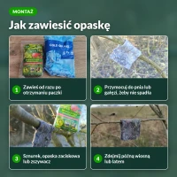 Jak zawiesić opaskę z dobroczynkiem, 4 kroki