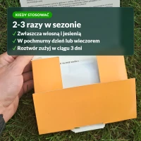 Kiedy stosować AeroGrass: 2-3 razy w sezonie