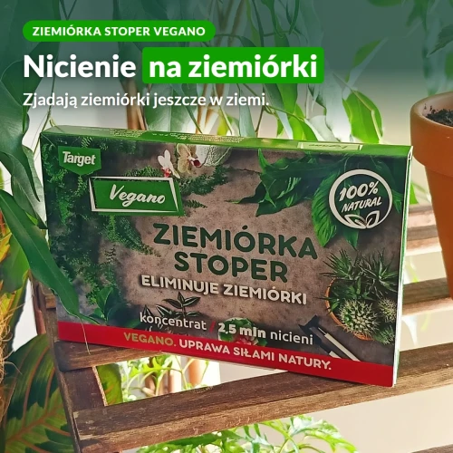 Ziemiórka Stoper Vegano: nicienie na ziemiórki