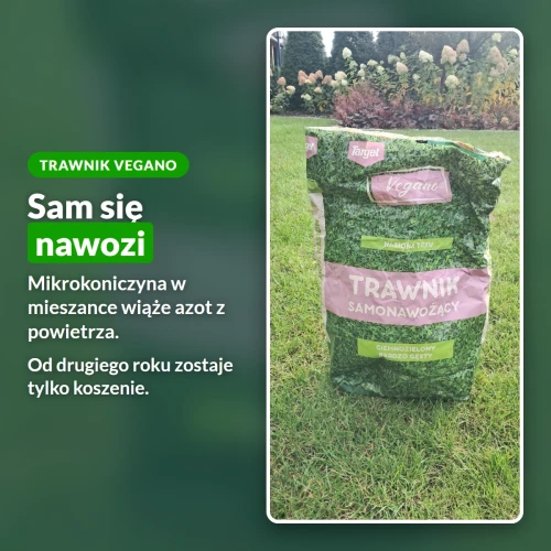 Trawnik samonawożący Vegano: sam się nawozi