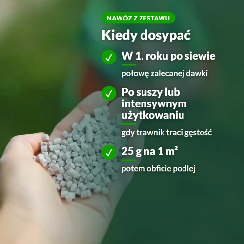 Kiedy dosypać nawóz wysokoazotowy z zestawu