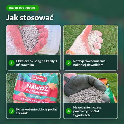 Jak stosować nawóz jesienny do trawnika