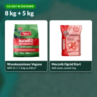 Zestaw azotowy: co jest w zestawie, 8 kg + 5 kg