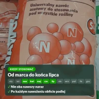 Kiedy stosować zestaw azotowy: od marca do końca lipca