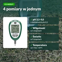 Miernik gleby 4 w 1: co mierzy