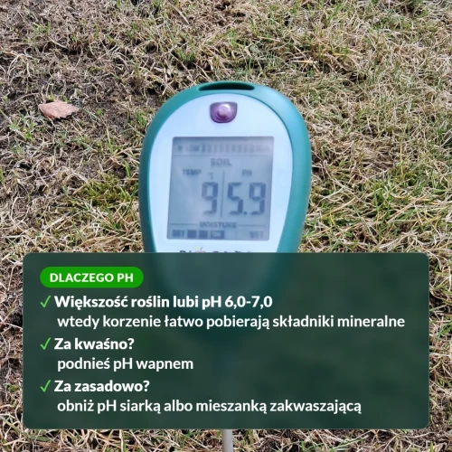Dlaczego warto mierzyć pH gleby