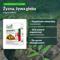 Naturcomplet-G Sumin: nawóz organiczno-mineralny, na ile wystarczy