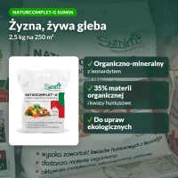 Naturcomplet-G Sumin: nawóz organiczno-mineralny, na ile wystarczy