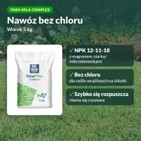 Yara Mila Complex: nawóz bez chloru, NPK 12-11-18