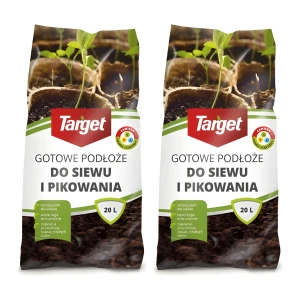 Ziemia Do Wysiewu i Pikowania - 2 x 20 l (40 l) - drobne i luźne podłoże - Target