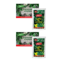 2 x Zestaw Ziemiórka Stoper Vegano - 2 x 2,5 mln nicieni + 2 x ZiemiórStop Lep Na Ziemiórki 12 szt. - Vegano