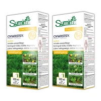Chwastox Nowy Trio 390 SL - 2 x 100 ml (200 ml) - środek na chwasty na trawniku - Sumin