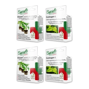 Klozer & Carbogen - 2 x Duopack 2 x 20 ml - biologiczny środek na szkodniki glebowe i owady - Sumin