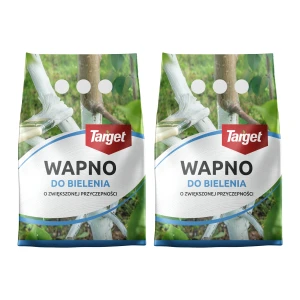 Wapno do bielenia drzew owocowych - 2 x 1 kg (2 kg) - odporne na deszcz i mróz - Target