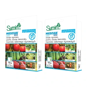 Miedzian 50 WP - 2 x 100 g (200 g) - na parch i choroby bakteryjne drzew owocowych - Sumin