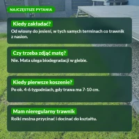 Trawa na rolce: najczęstsze pytania