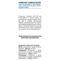Chwastox Complex 260 EW - 3 x 100 ml (300 ml) - herbicyd na chwasty dwuliścienne w trawniku - Target