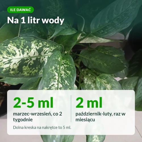 Nawóz do roślin zielonych Sumin: dawki na 1 litr wody
