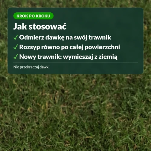 Jak stosować nawóz na trawnik z mchem