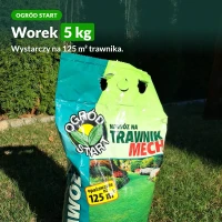 Nawóz na trawnik Mech Ogród Start, worek 5 kg