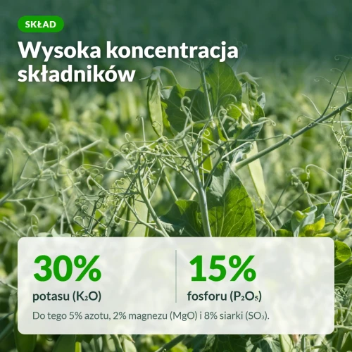 Polifoska 5: skład, 30% potasu i 15% fosforu