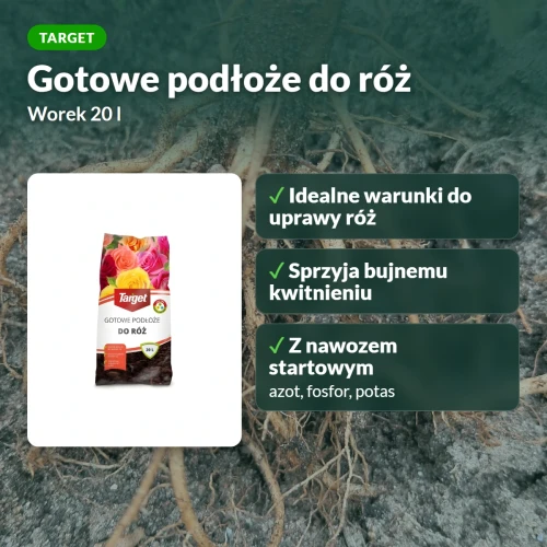 Target gotowe podłoże do róż 20 l z nawozem startowym