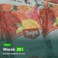 Target gotowe podłoże do róż, worek 20 l
