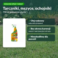 Emulpar Spray Target: na tarczniki, mszyce i ochojniki, gotowy do użycia