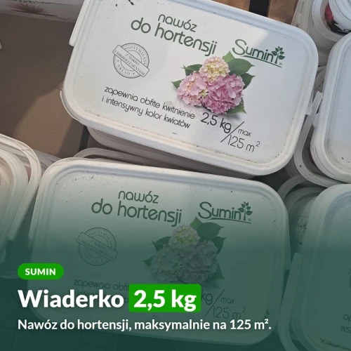 Nawóz do hortensji Sumin, wiaderko 2,5 kg