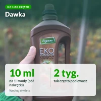 Ekopomidor: dawka 10 ml na 1 l wody co 2 tygodnie