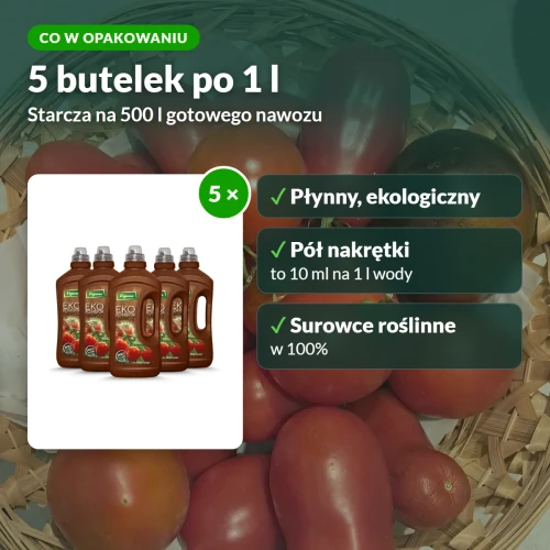 Ekopomidor Vegano: co w opakowaniu