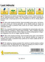 Mieszanka Kwiatów Last Minute – Nasiona – Kiepenkerl - tył