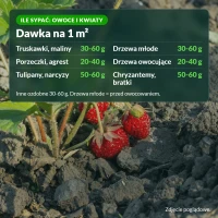 Siarczan potasu: dawka na 1 m² dla owoców i kwiatów