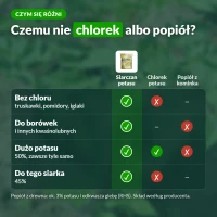 Siarczan potasu a chlorek potasu i popiół