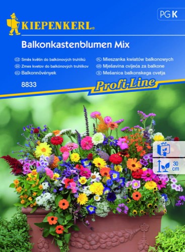 Mieszanka Kwiatów Na Balkon – Nasiona – Kiepenkerl - przód