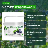 Sumin nawóz do borówek: granulat z makro- i mikroelementami