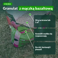Vegano nawóz do kwitnących: granulat z mączką bazaltową
