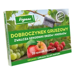 Dobroczynek gruszowy (20 opasek) – biologiczna prewencja przędziorków i szpecieli przed sezonem