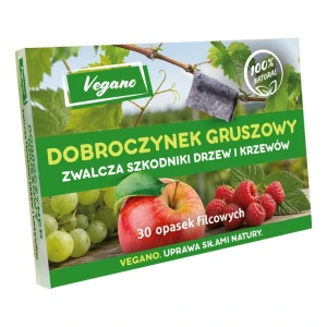 Dobroczynek gruszowy (30 opasek) – biologiczna prewencja przędziorków i szpecieli przed sezonem